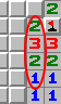 Le modèle 1-2-2-1, exemple 4, marqué